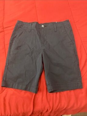 Volcom Men's Black Flat-Front Chino Shorts